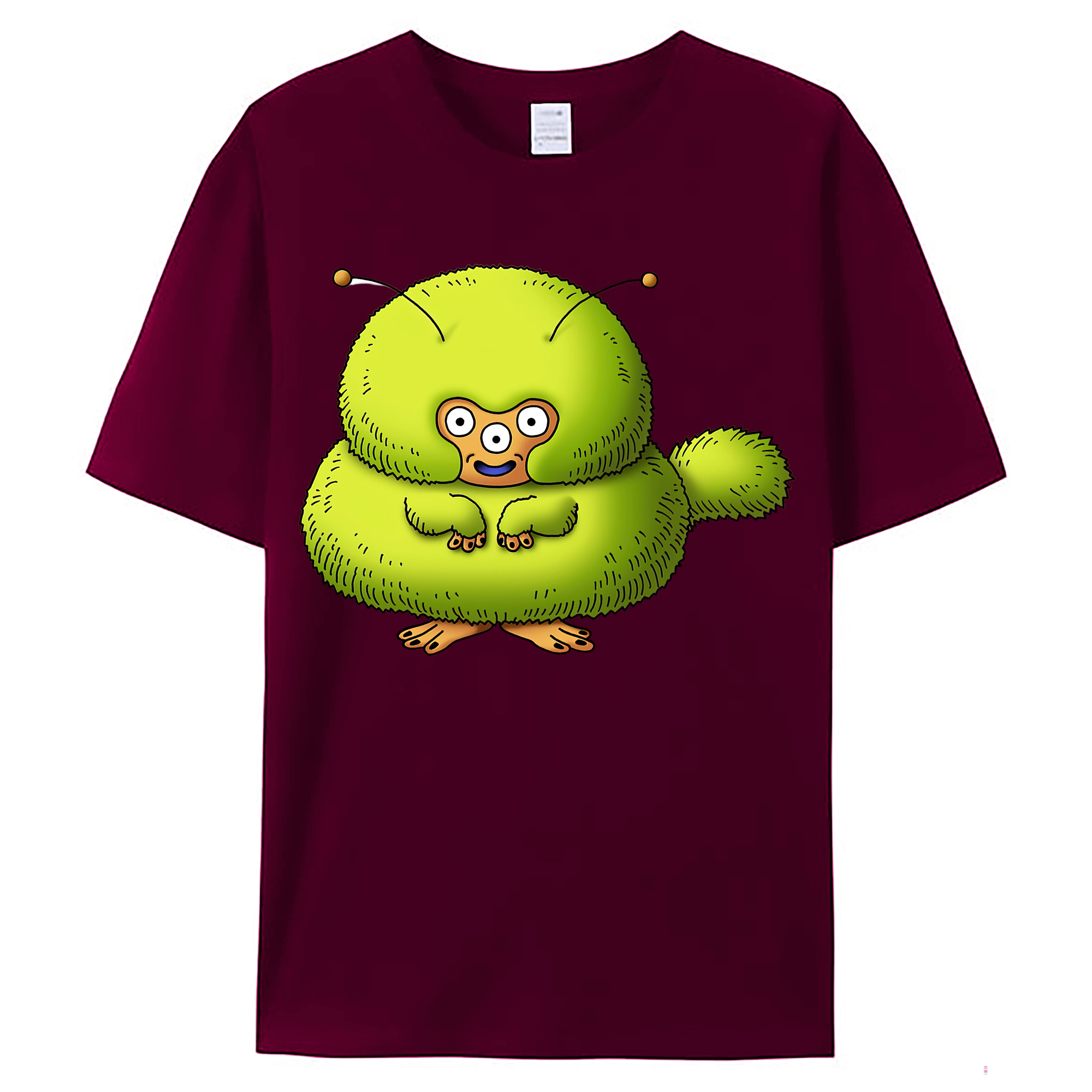 （画像用） ドラゴンクエスト Doragon Kuesuto Dragon Quest レディースカジュアルプリントTシャツ（綿100％）